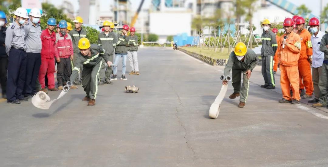 广青科技举办“119”消防月灭火演练 广青科技举办“119”消防月灭火演练