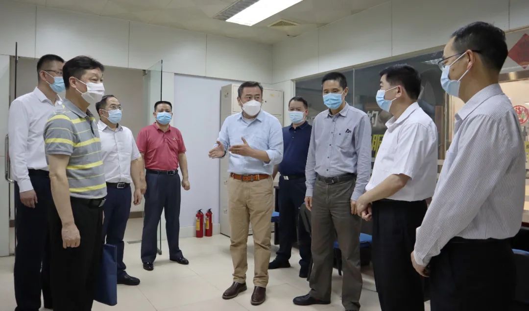 省国资委党委委员、二级巡视员张绳道带队到美高梅集团
督导疫情防控、安全生产和一季度生产经营情况