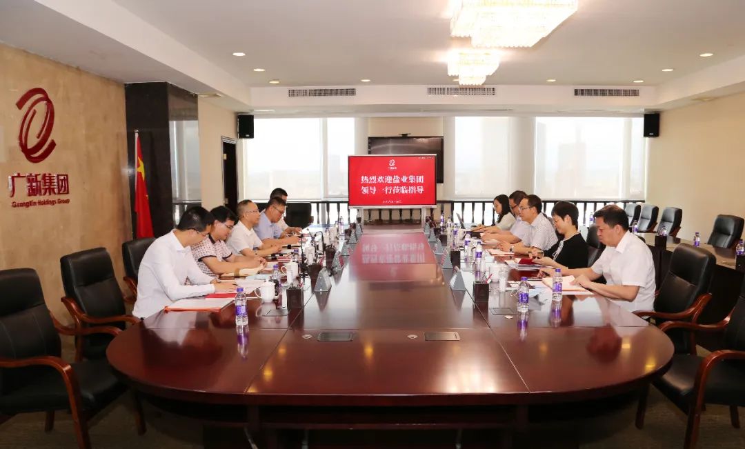 广东盐业集团党委委员、副总经理陈楚一行到访美高梅集团
