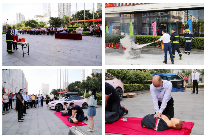 美高梅集团
开展联合消防演练活动