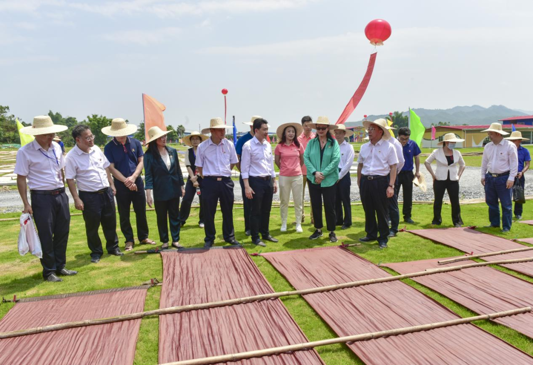 党建引领发展 赋能乡村振兴｜美高梅集团
生态农业示范园正式揭牌 