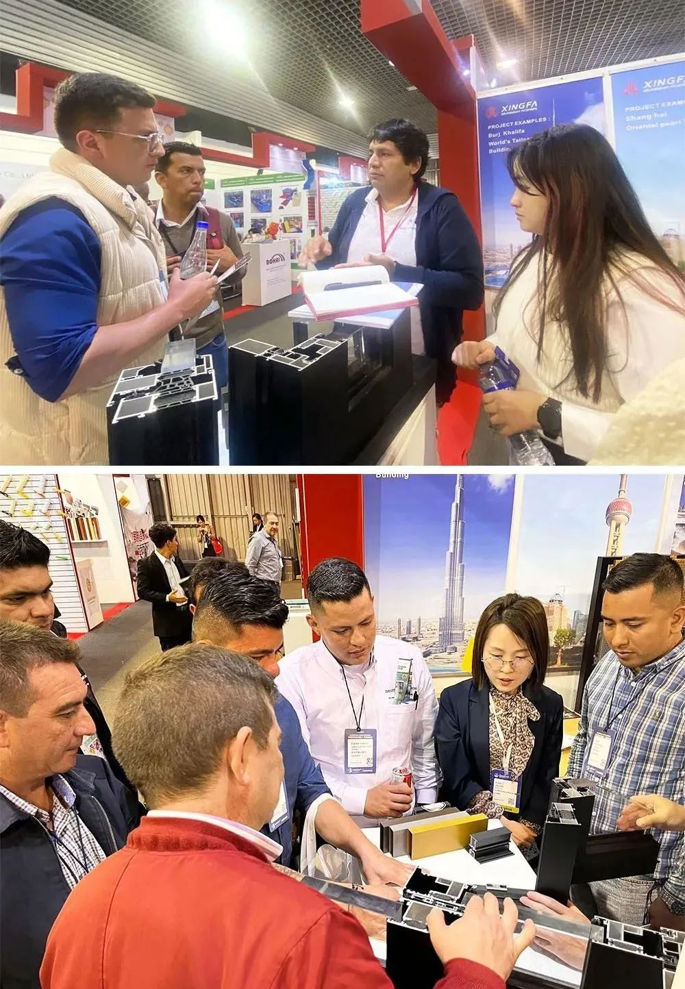 开拓南美市场!兴发铝业携自主品牌亮相2023年哥伦比亚国际建材展览会 开拓南美市场!兴发铝业携自主品牌亮相2023年哥伦比亚国际建材展览会